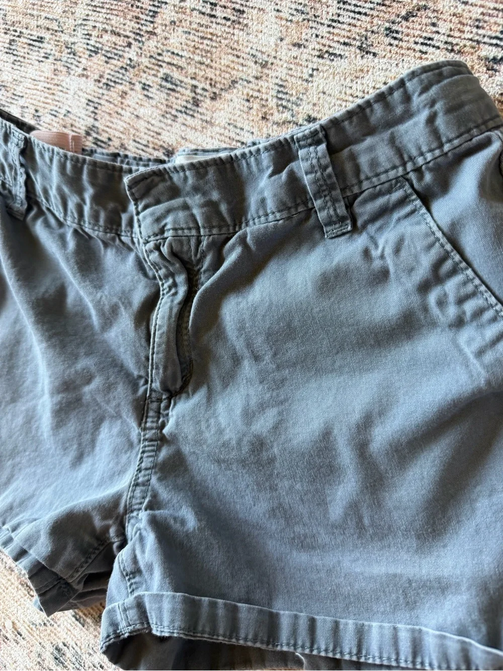 Old Navy Girls Charcoal Gray Casual Shorts